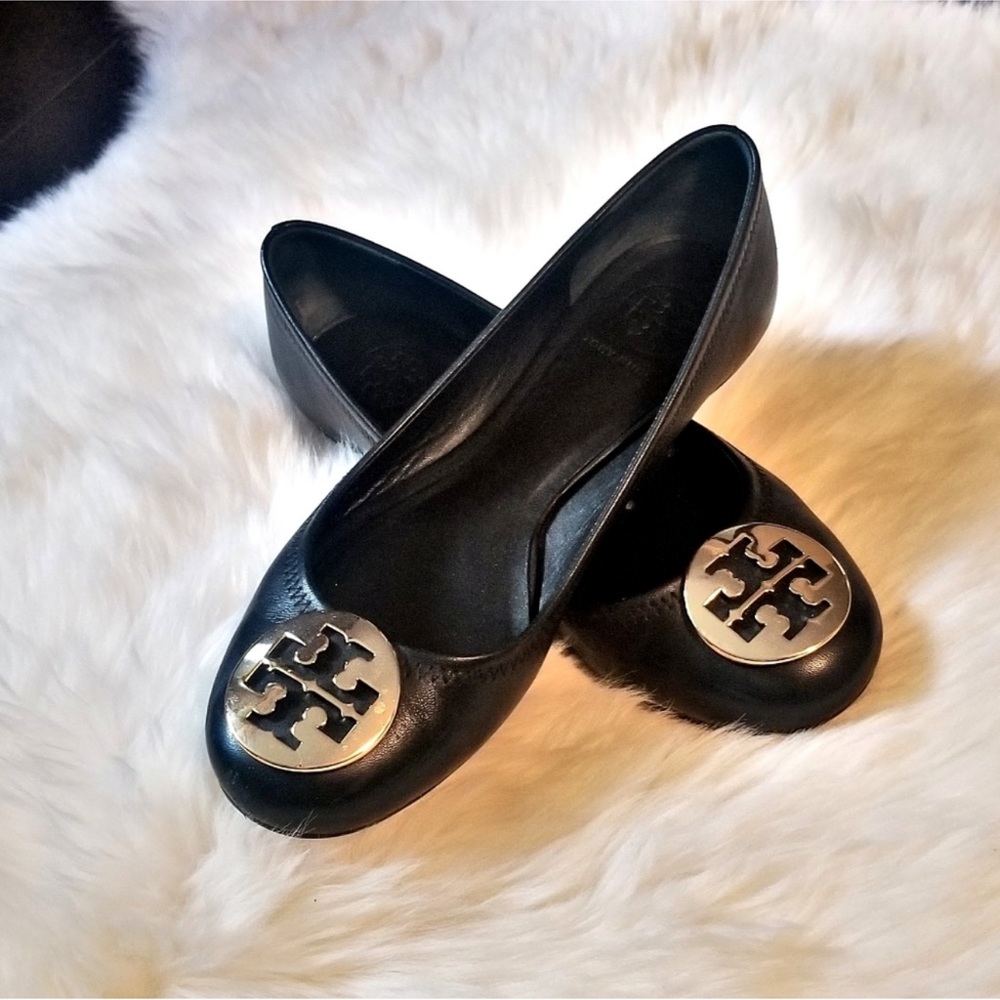 Tory Burch authentic flats worn once